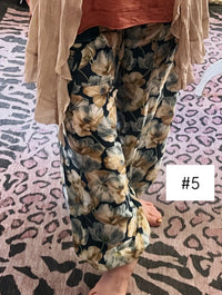 Silk banded bottom pants-Womens-Eclectic-Boutique-Clothing-for-Women-Online-Hippie-Clothes-Shop