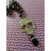 Skull Necklace-Womens-Eclectic-Boutique-Clothing-for-Women-Online-Hippie-Clothes-Shop