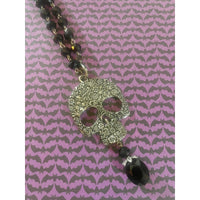 Skull Necklace-Womens-Eclectic-Boutique-Clothing-for-Women-Online-Hippie-Clothes-Shop