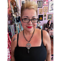 Skull Necklace-Womens-Eclectic-Boutique-Clothing-for-Women-Online-Hippie-Clothes-Shop