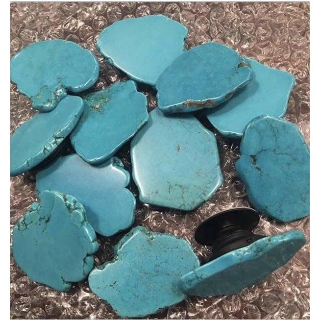 Slab phone jewelry/grips-Turquoise-Womens-Eclectic-Boutique-Clothing-for-Women-Online-Hippie-Clothes-Shop
