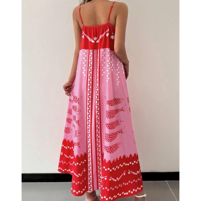 Smoked Salmon Maxi-Womens-Eclectic-Boutique-Clothing-for-Women-Online-Hippie-Clothes-Shop