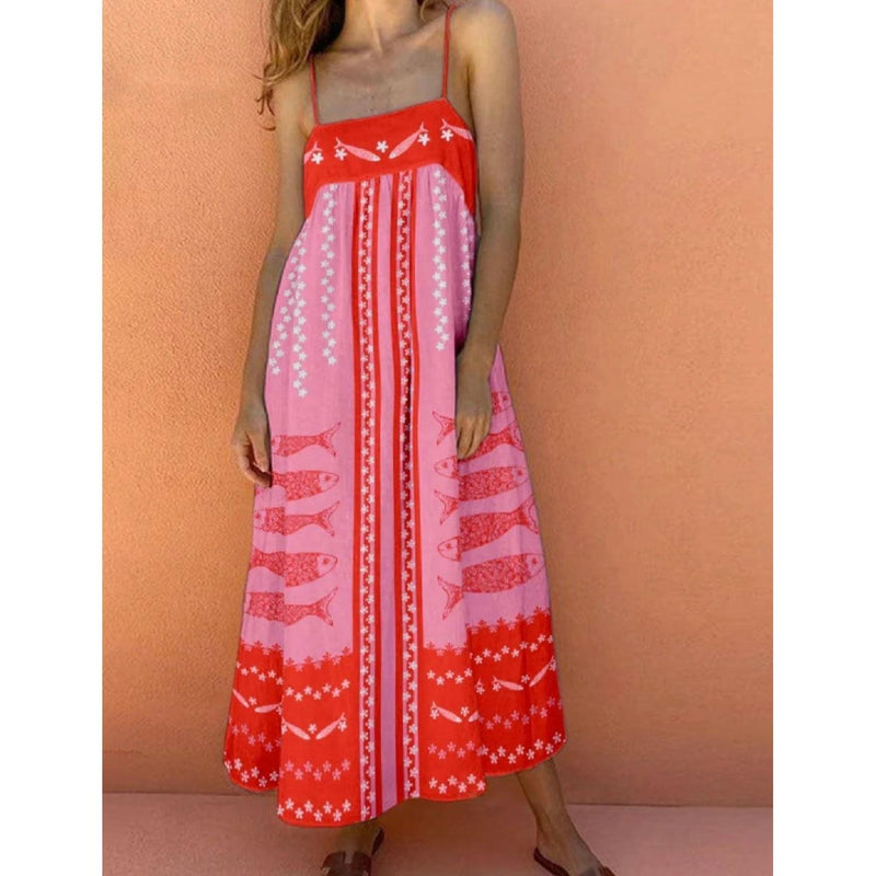 Smoked Salmon Maxi-Womens-Eclectic-Boutique-Clothing-for-Women-Online-Hippie-Clothes-Shop
