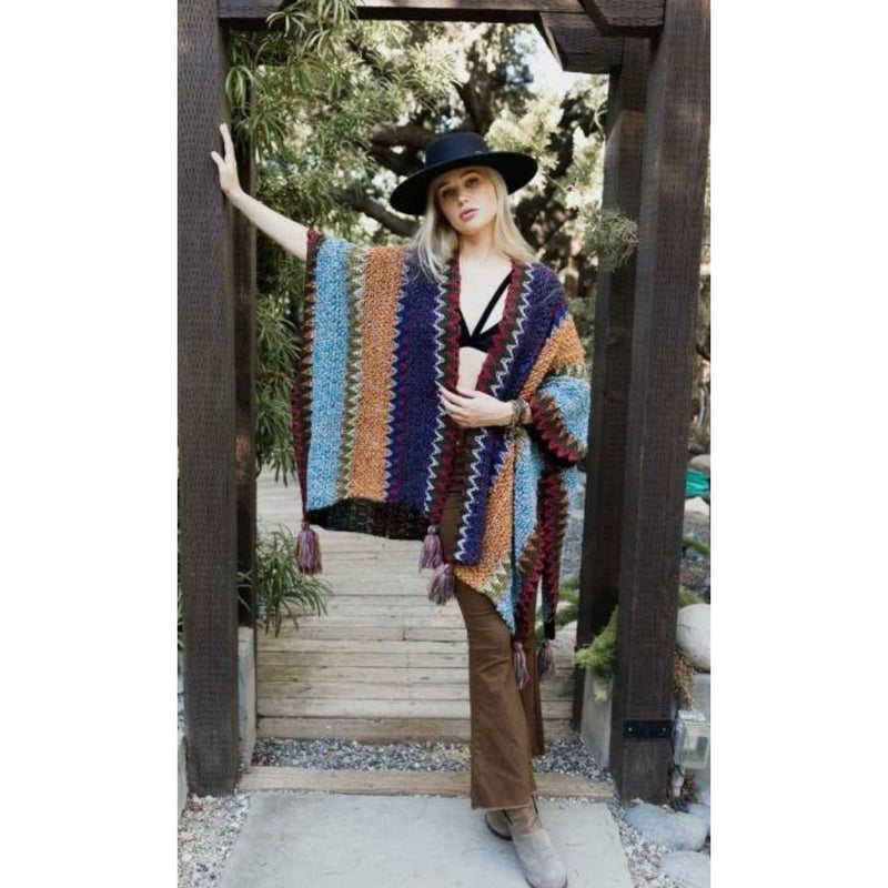Smoky Mountain Poncho-One size-Womens-Eclectic-Boutique-Clothing-for-Women-Online-Hippie-Clothes-Shop