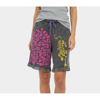 Tiger Party Shorts-Womens-Eclectic-Boutique-Clothing-for-Women-Online-Hippie-Clothes-Shop