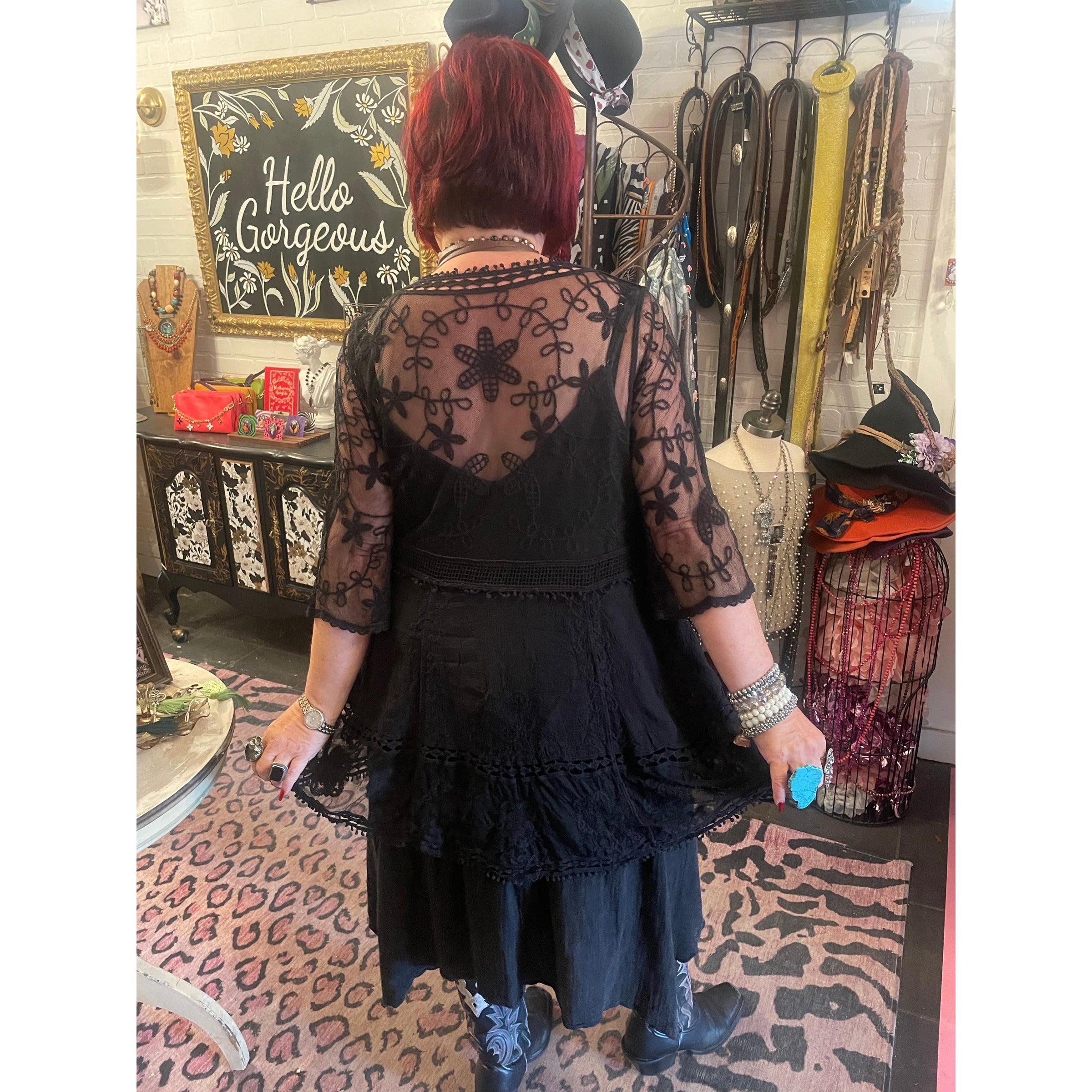 Vintage Vibes Lace Tunic-Womens-Eclectic-Boutique-Clothing-for-Women-Online-Hippie-Clothes-Shop