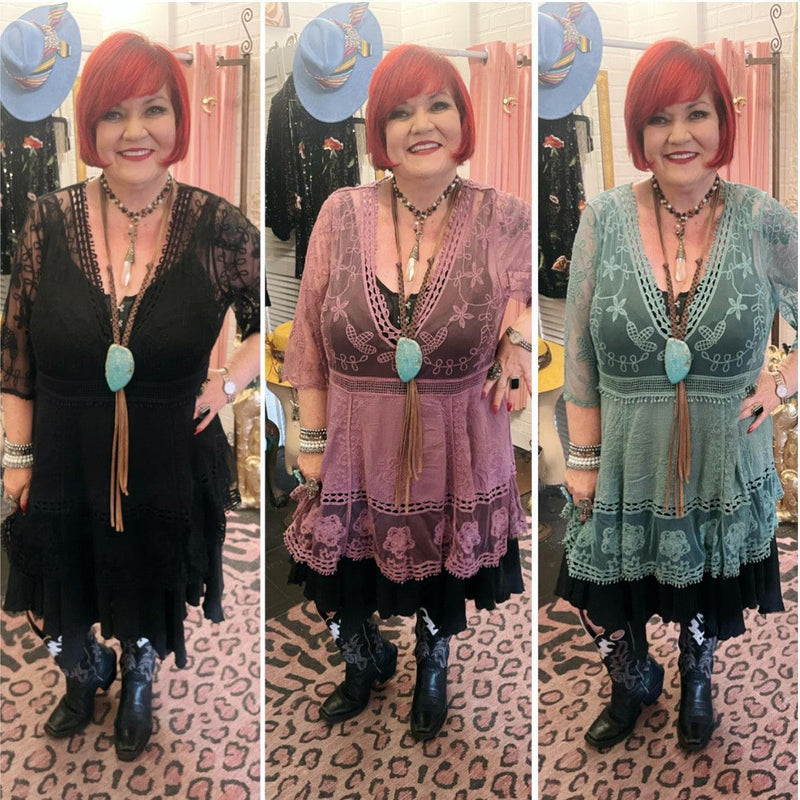 Vintage Vibes Lace Tunic-Womens-Eclectic-Boutique-Clothing-for-Women-Online-Hippie-Clothes-Shop