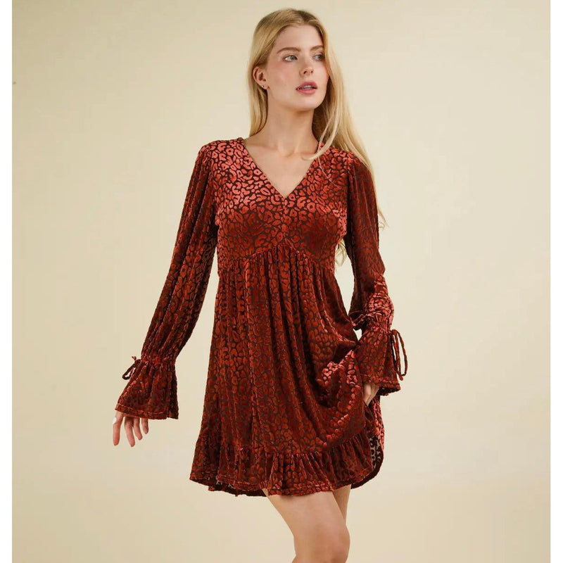 Zootopia Velvet Dress-Womens-Eclectic-Boutique-Clothing-for-Women-Online-Hippie-Clothes-Shop