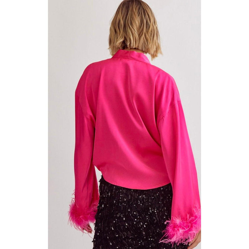 Zsa Zsa Jacket- Hot Pink-Womens-Eclectic-Boutique-Clothing-for-Women-Online-Hippie-Clothes-Shop