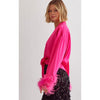 Zsa Zsa Jacket- Hot Pink-Womens-Eclectic-Boutique-Clothing-for-Women-Online-Hippie-Clothes-Shop