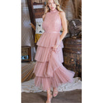 Carrie Pink Tulle Dress-Womens-Eclectic-Boutique-Clothing-for-Women-Online-Hippie-Clothes-Shop