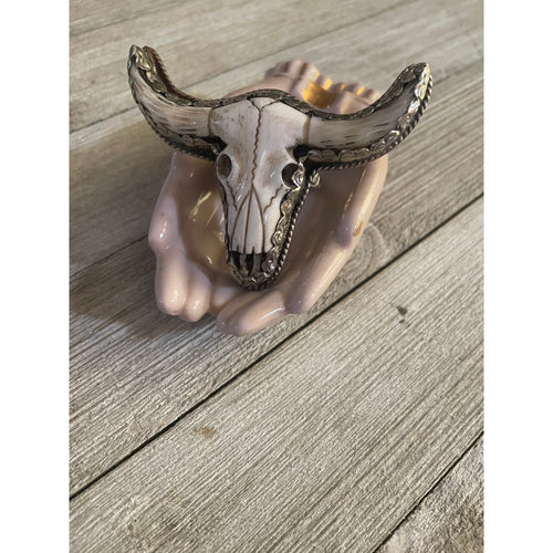 Carved Longhorn Ring-Womens-Eclectic-Boutique-Clothing-for-Women-Online-Hippie-Clothes-Shop
