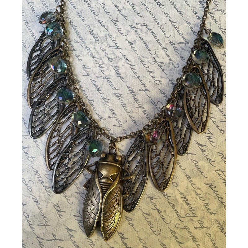 Day of the Locust Necklace-Womens-Eclectic-Boutique-Clothing-for-Women-Online-Hippie-Clothes-Shop