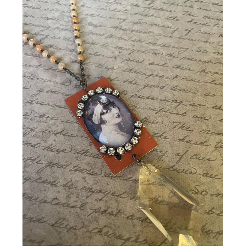 Flapper Necklace-Womens-Eclectic-Boutique-Clothing-for-Women-Online-Hippie-Clothes-Shop