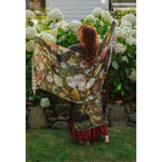 I Dream of Flowers Scarf/Stole-One size-Womens-Eclectic-Boutique-Clothing-for-Women-Online-Hippie-Clothes-Shop