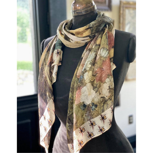 I Dream of Flowers Scarf/Stole-One size-Womens-Eclectic-Boutique-Clothing-for-Women-Online-Hippie-Clothes-Shop