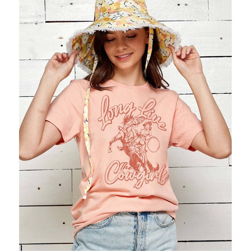 Long Live Cowgirls Tee-Womens-Eclectic-Boutique-Clothing-for-Women-Online-Hippie-Clothes-Shop