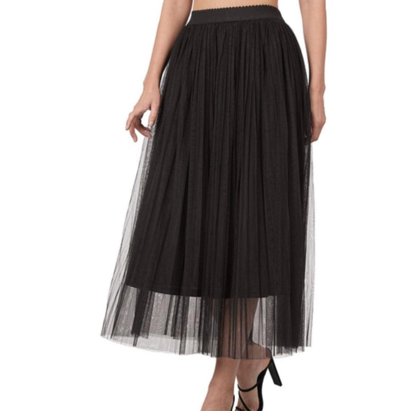 Midnight Tulle Skirt-Womens-Eclectic-Boutique-Clothing-for-Women-Online-Hippie-Clothes-Shop