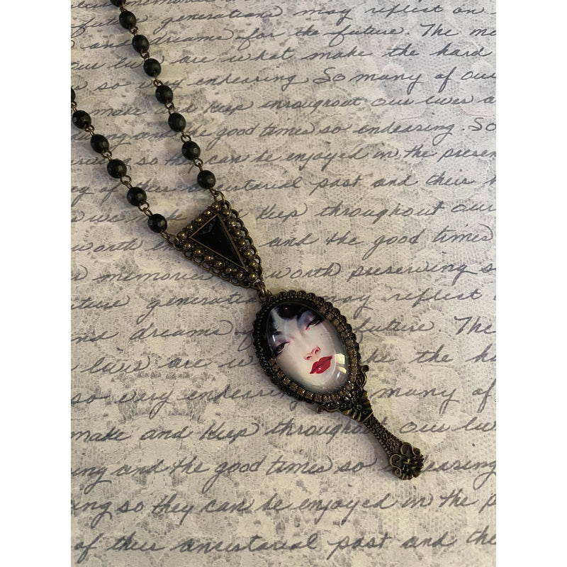 Reflections Necklace-Womens-Eclectic-Boutique-Clothing-for-Women-Online-Hippie-Clothes-Shop