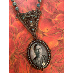 Resting Frida Face Necklace-Womens-Eclectic-Boutique-Clothing-for-Women-Online-Hippie-Clothes-Shop