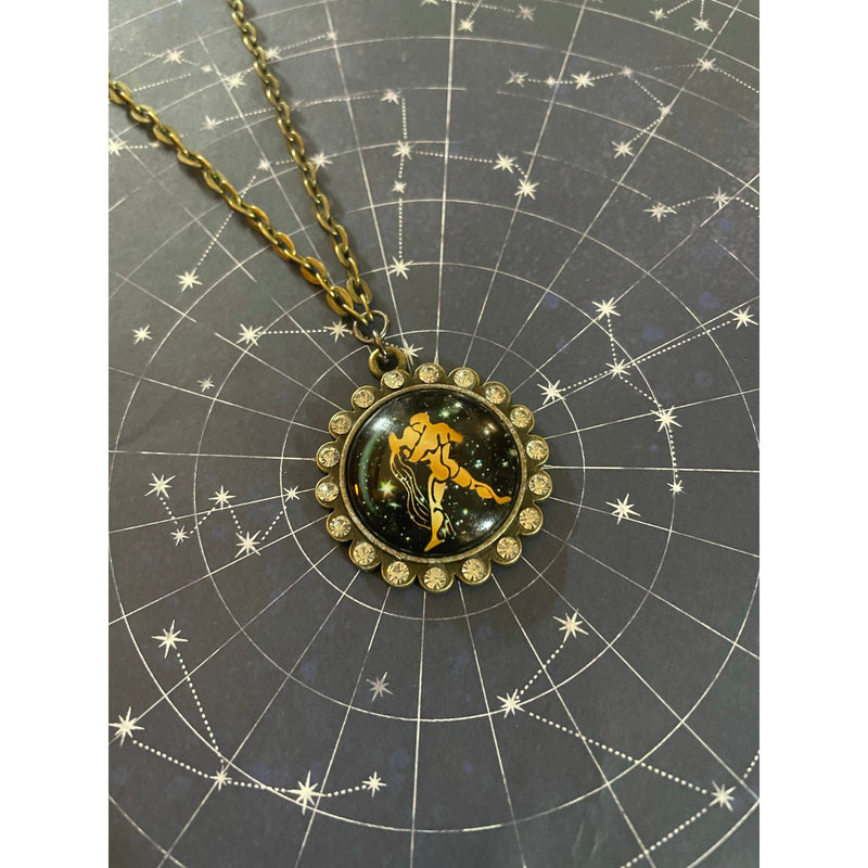 Zodiac Necklace-Womens-Eclectic-Boutique-Clothing-for-Women-Online-Hippie-Clothes-Shop